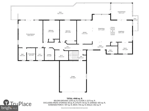 Floorplan - 884 Old Ferry Ln, Bluemont, VA 20135 photo 1 of 3