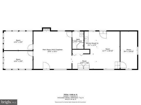 Floorplan - 22540 Blue Ridge Mountain Rd, Paris, VA 20130 photo 1 of 1