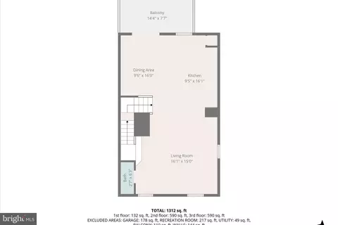 Floorplan - 1776 Scenic Loop, Culpeper, VA 22701 photo 2 of 4