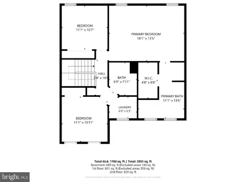Floorplan - 2043 Cranberry Ln, Culpeper, VA 22701 photo 2 of 4