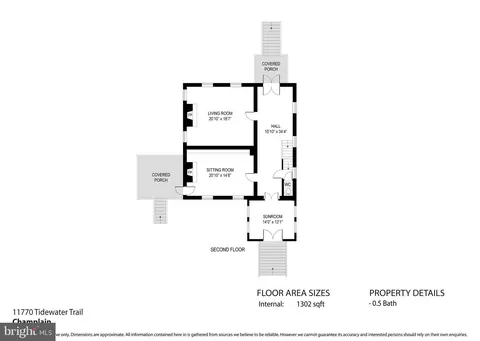 Floorplan - 11770 Tidewater Trl, Champlain, VA 22438 photo 3 of 9
