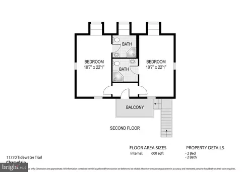 Floorplan - 11770 Tidewater Trl, Champlain, VA 22438 photo 2 of 9