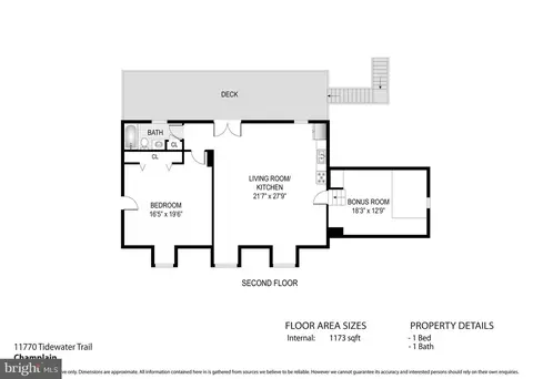Floorplan - 11770 Tidewater Trl, Champlain, VA 22438 photo 5 of 9