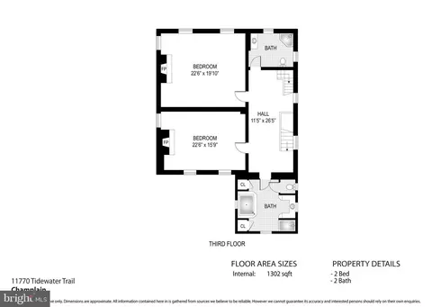 Floorplan - 11770 Tidewater Trl, Champlain, VA 22438 photo 7 of 9