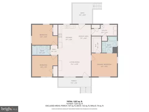 Floorplan - 831 Rose Mount Rd, Hustle, VA 22476 photo 1 of 1