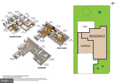 Floorplan - 1018 Everett Ct, Fredericksburg, VA 22401 photo 1 of 1