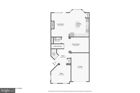 Floorplan - 4331 Delegate Ct, Fairfax, VA 22030 photo 2 of 4