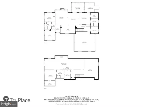 Floorplan - 17585 Brandy Ln, Marshall, VA 20115 photo 1 of 3