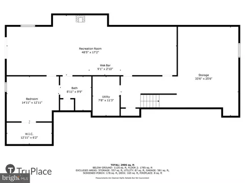 Floorplan - 17585 Brandy Ln, Marshall, VA 20115 photo 3 of 3