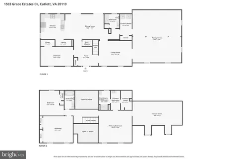 Floorplan - 1503 Grace Estates Dr, Catlett, VA 20119 photo 3 of 3