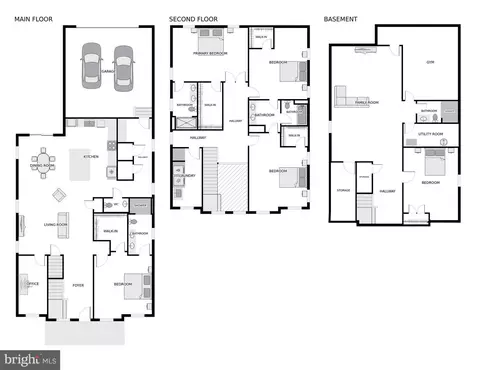 Floorplan - 6053 Cobblestone, Marshall, VA 20115 photo 1 of 4