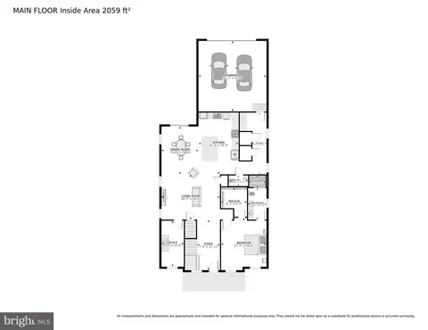 Floorplan - 6053 Cobblestone, Marshall, VA 20115 photo 3 of 4