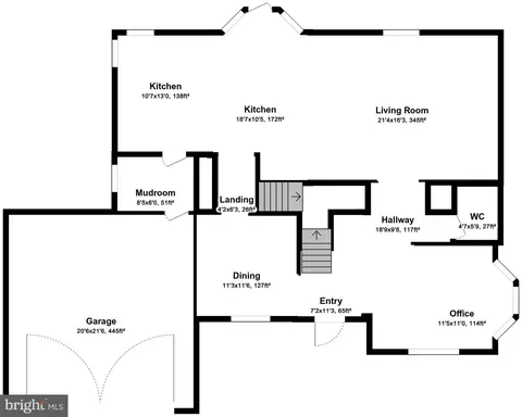 Floorplan - 6404 Cotswold Way, Broad Run, VA 20137 photo 1 of 3