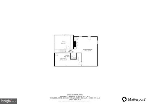 Floorplan - 9808 Timber Hts, Marshall, VA 20115 photo 2 of 2