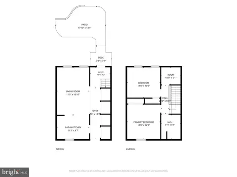 Floorplan - 8474 Emerald Ln, Marshall, VA 20115 photo 3 of 3