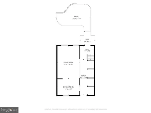 Floorplan - 8474 Emerald Ln, Marshall, VA 20115 photo 1 of 3