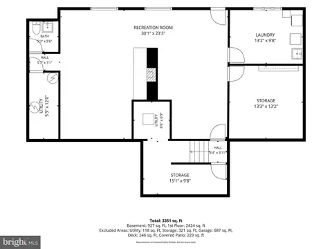 Floorplan - 4567 Lakeside Ct, Marshall, VA 20115 photo 2 of 3
