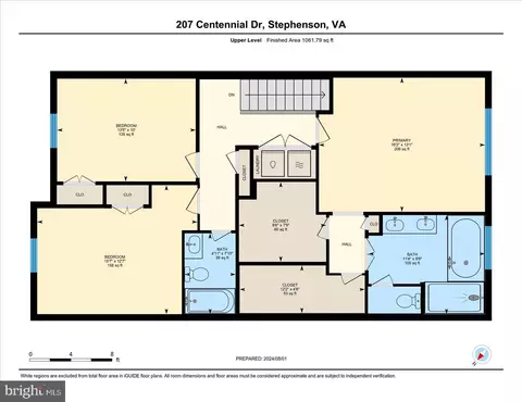 Floorplan - 207 Centennial Dr, Stephenson, VA 22656 photo 2 of 3