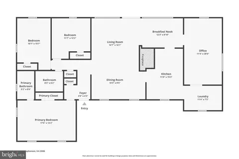 Floorplan - 168 Featherstone Ct, Stephenson, VA 22656 photo 1 of 1