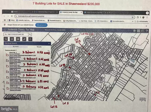 7 Building Lots In Shawneeland, Winchester, VA 22602