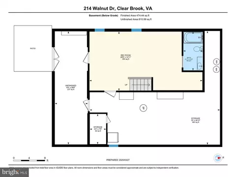 Floorplan - 214 Walnut Dr, Clear Brook, VA 22624 photo 3 of 3