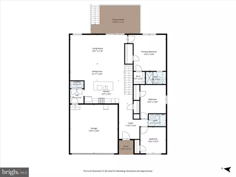 Floorplan - 133 Patchwork Dr, Stephenson, VA 22656 photo 2 of 3