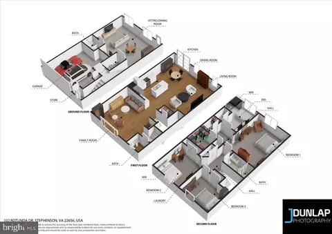 Floorplan - 102 Rotunda Dr, Stephenson, VA 22656 photo 1 of 1
