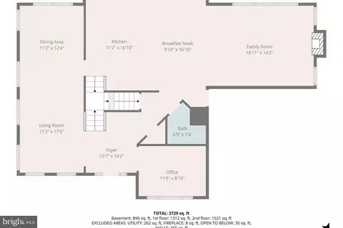 Floorplan - 159 Abrams Pointe Blvd, Winchester, VA 22602 photo 1 of 4