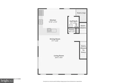 Floorplan - 206 Crofton Ct, Stephenson, VA 22656 photo 1 of 2