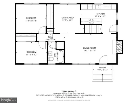 Floorplan - 124 Dinkle Dr, Winchester, VA 22601 photo 2 of 3