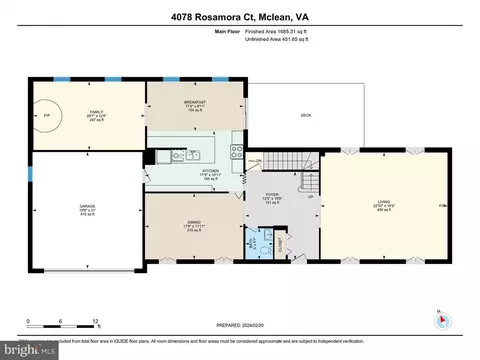 Floorplan - 4078 Rosamora Ct, Mclean, VA 22101 photo 3 of 3