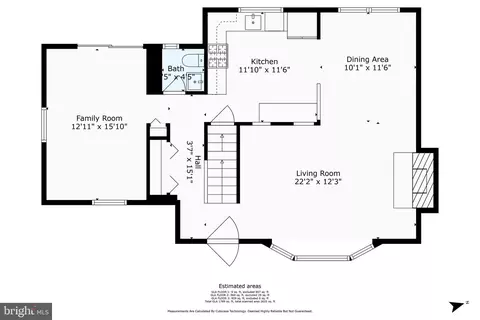 Floorplan - 6006 Rivanna Dr, Springfield, VA 22150 photo 2 of 4