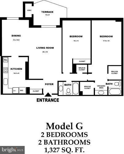 Floorplan - 8360 Greensboro Dr #221, Mclean, VA 22102 photo 1 of 1