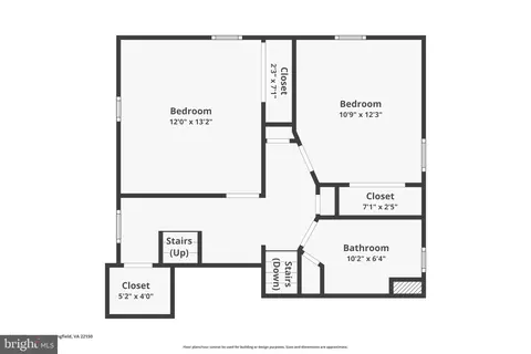 Floorplan - 6612 Ridgeway Dr, Springfield, VA 22150 photo 5 of 7