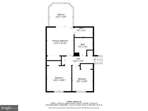Floorplan - 8496 Rippled Creek Ct, Springfield, VA 22153 photo 1 of 4