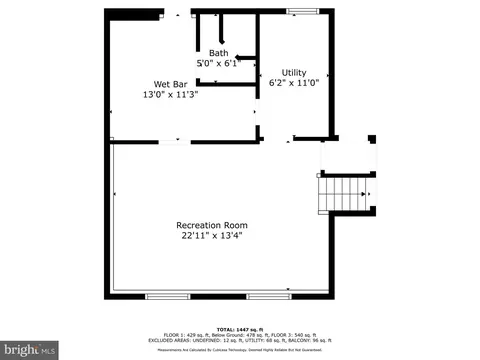 Floorplan - 8496 Rippled Creek Ct, Springfield, VA 22153 photo 3 of 4