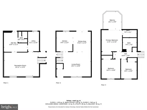 Floorplan - 8496 Rippled Creek Ct, Springfield, VA 22153 photo 4 of 4