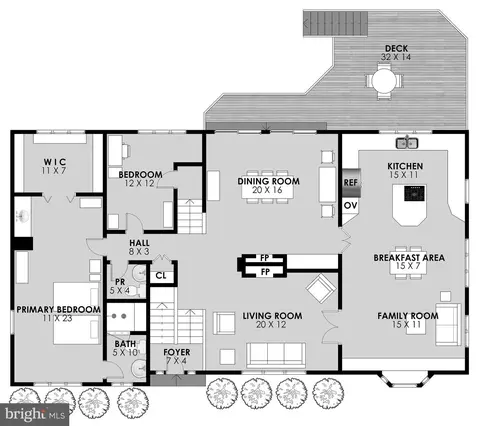 Floorplan - 1813 Panarama Ct, Mclean, VA 22101 photo 1 of 3