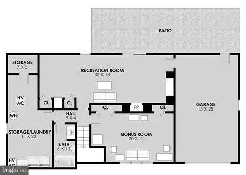 Floorplan - 1813 Panarama Ct, Mclean, VA 22101 photo 2 of 3