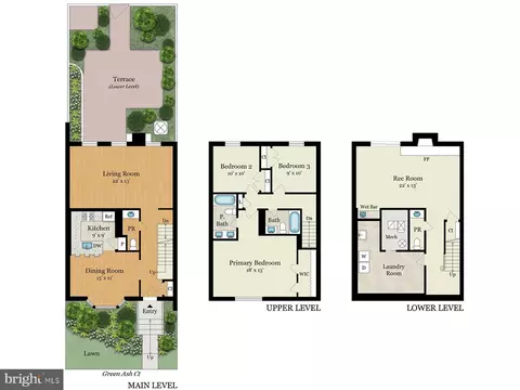 Floorplan - 6624 Green Ash Ct, Springfield, VA 22152 photo 1 of 1