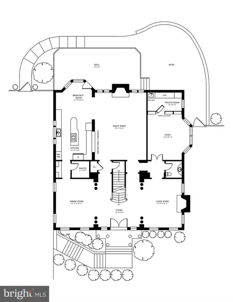 Floorplan - 5802 Bent Twig Rd, Mclean, VA 22101 photo 1 of 4