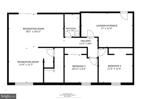 Floorplan - 7208 Sumpter Ln, Springfield, VA 22150 photo 2 of 3