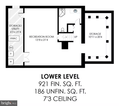 Floorplan - 1807 Post Oak Trl, Reston, VA 20191 photo 4 of 5