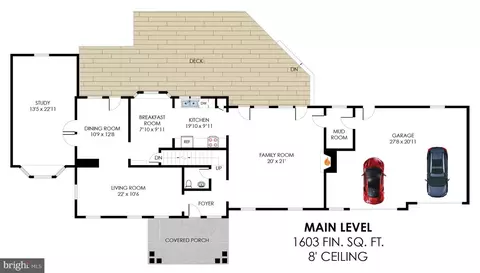 Floorplan - 1807 Post Oak Trl, Reston, VA 20191 photo 2 of 5