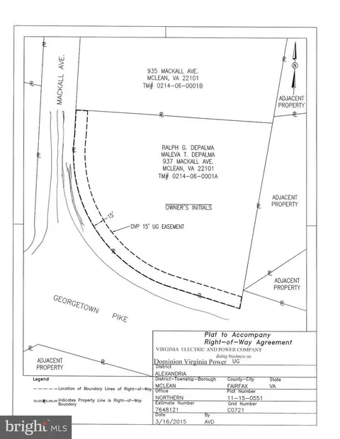 Floorplan - 937 Mackall Ave, Mclean, VA 22101 photo 5 of 5