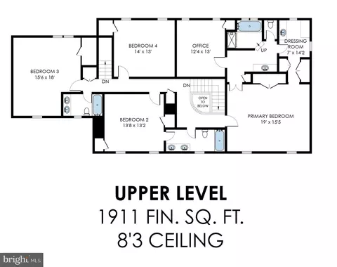 Floorplan - 937 Mackall Ave, Mclean, VA 22101 photo 2 of 5