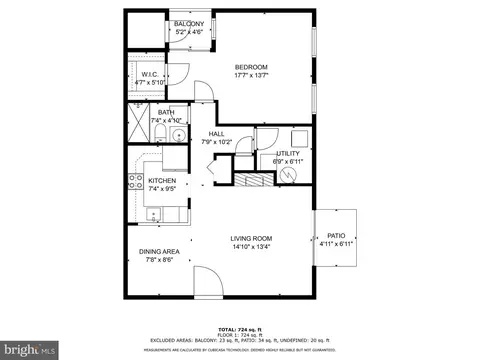 Floorplan - 7712 A Lexton Pl #89, Springfield, VA 22152 photo 1 of 1