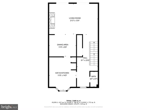 Floorplan - 6427 Wainfleet Ct, Springfield, VA 22152 photo 3 of 4