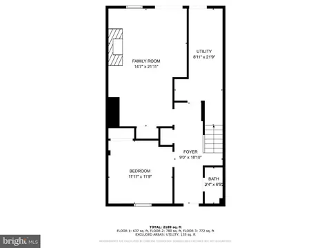 Floorplan - 6427 Wainfleet Ct, Springfield, VA 22152 photo 2 of 4