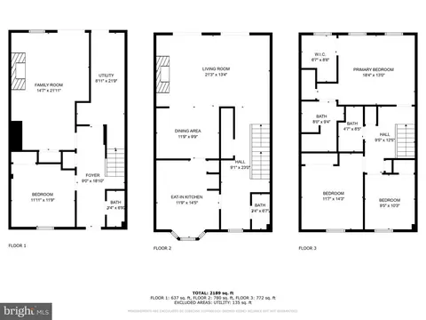 Floorplan - 6427 Wainfleet Ct, Springfield, VA 22152 photo 1 of 4
